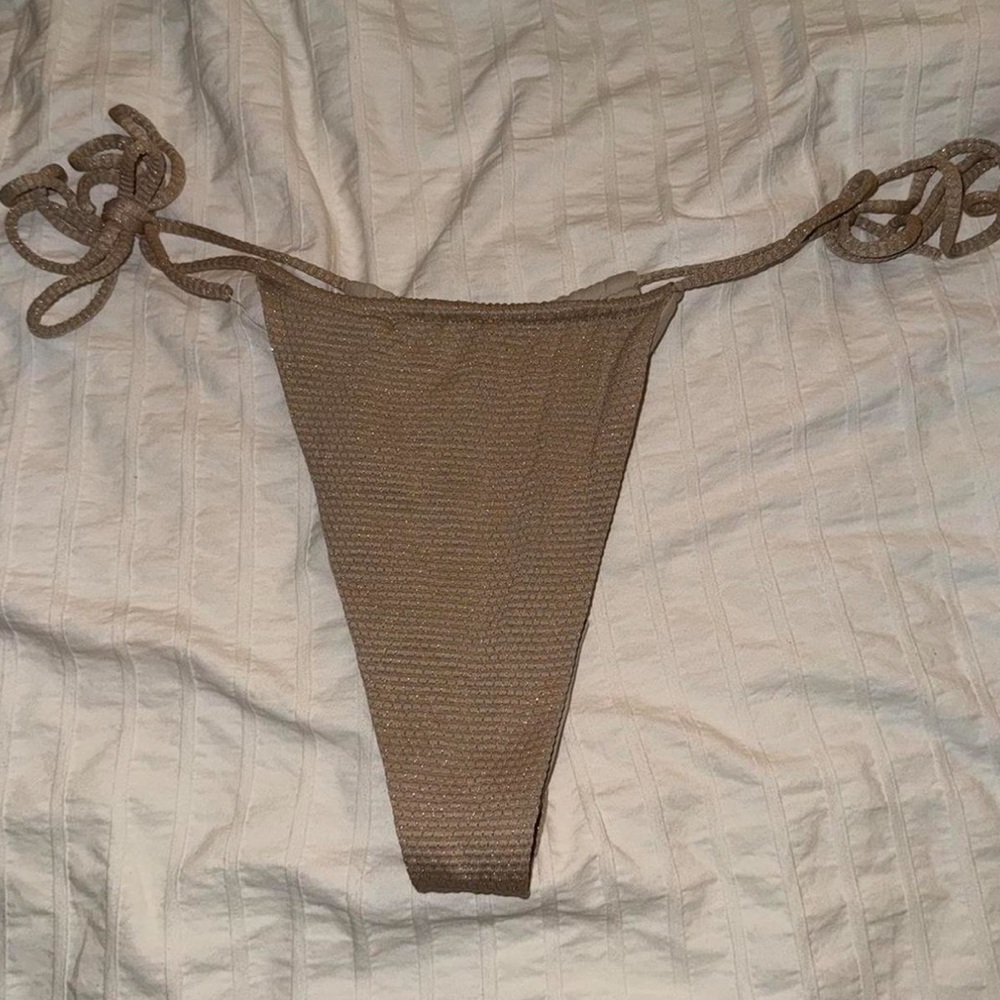 Frankie's Bikinis Tan Swimwear